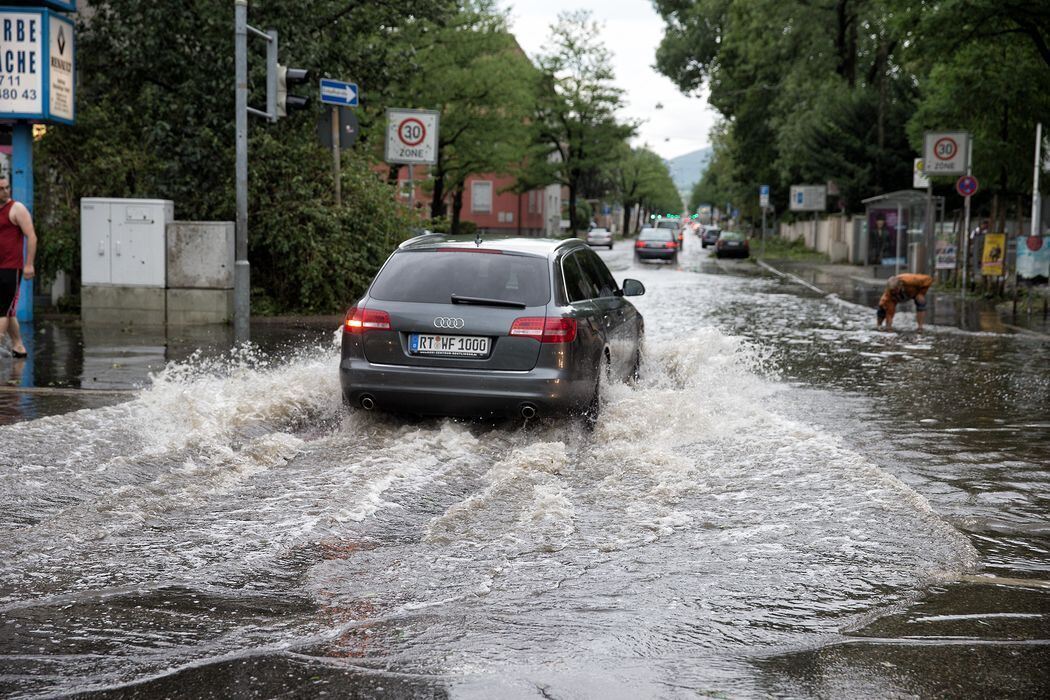 Unwetter Reutlingen