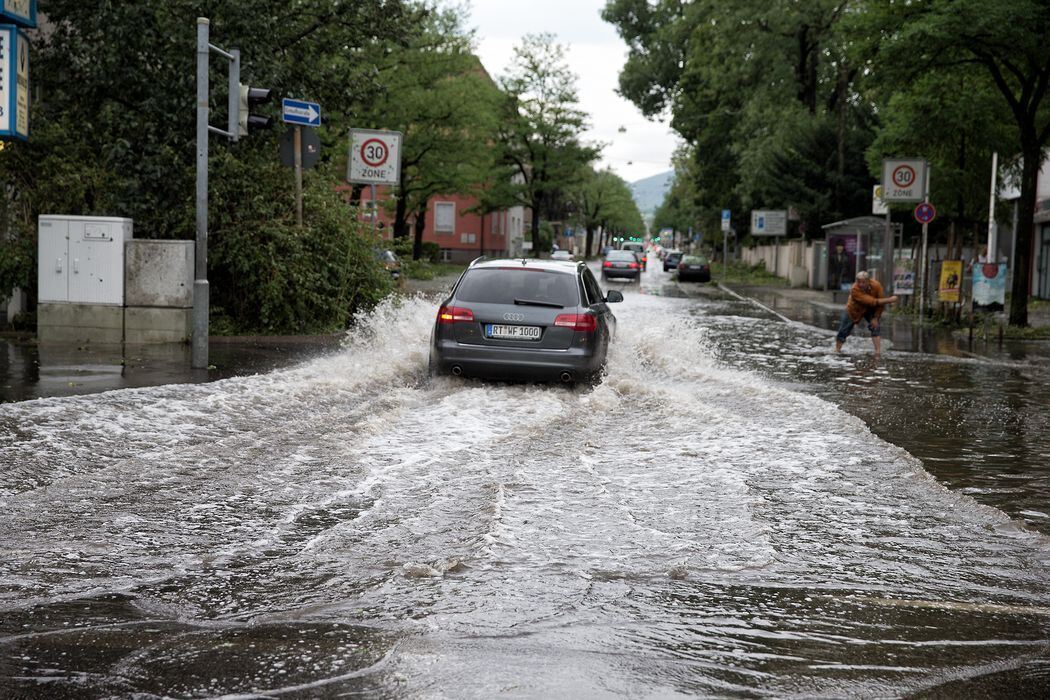 Unwetter Reutlingen