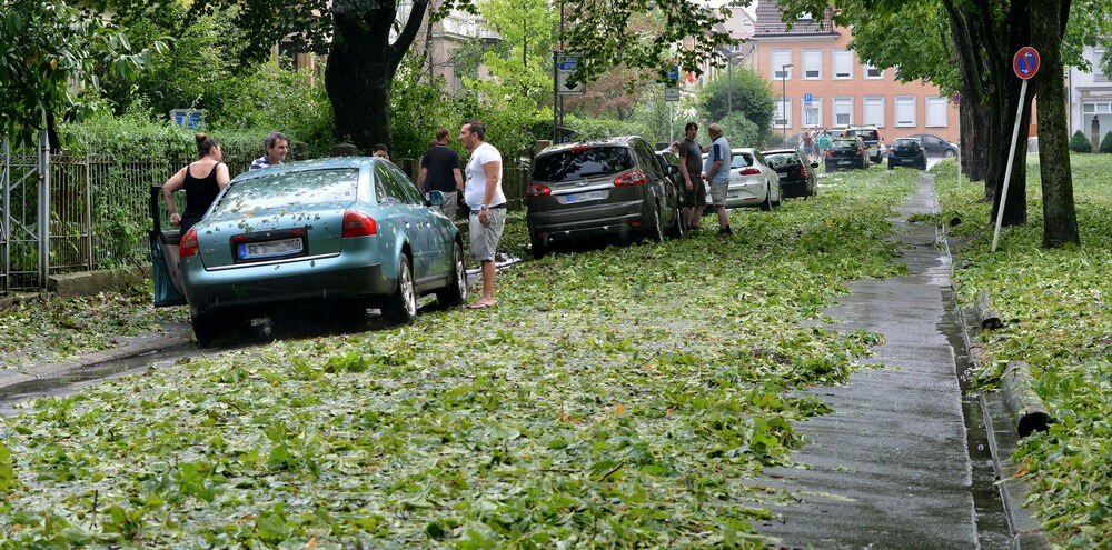 Unwetter Reutlingen