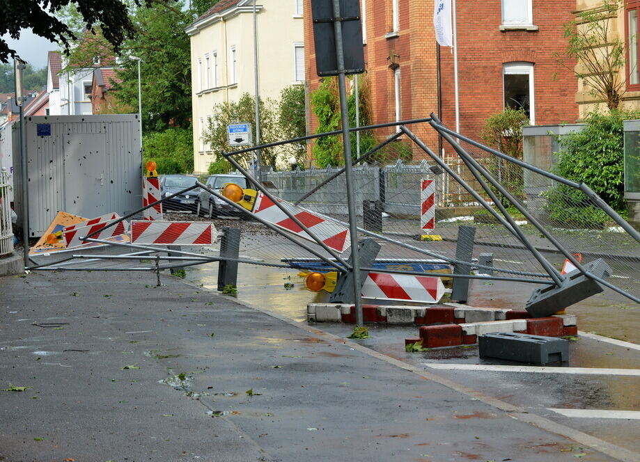 Unwetter Reutlingen