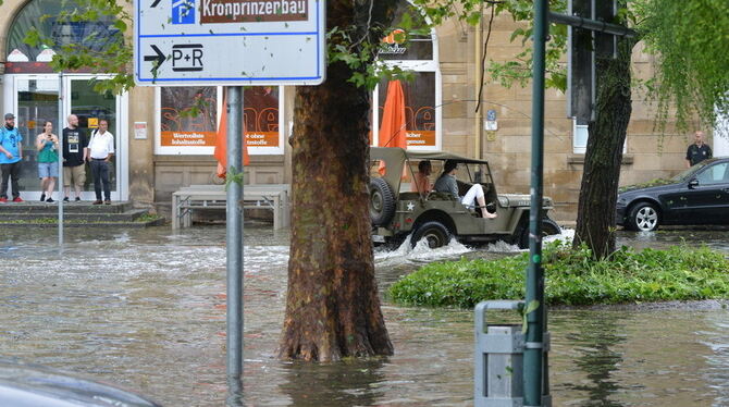 Unwetter Reutlingen