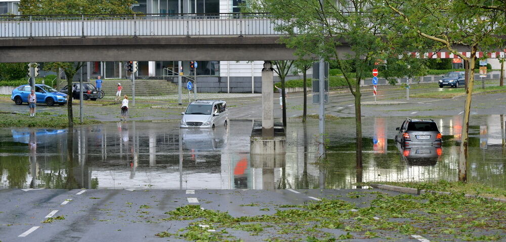 Unwetter Reutlingen