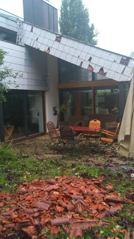 Hagelsturm verwüstet Reutlingen und Teile der Region