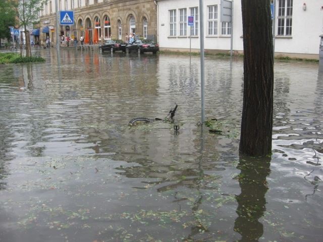 Hagelsturm verwüstet Reutlingen und Teile der Region