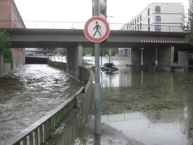 Hagelsturm verwüstet Reutlingen und Teile der Region