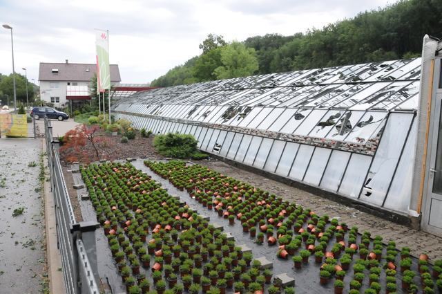 Hagelsturm verwüstet Reutlingen und Teile der Region
