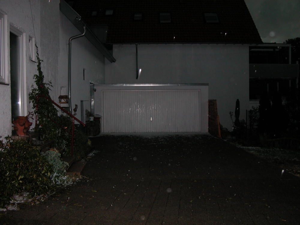 Unwetter auf der Alb 6. August 2013