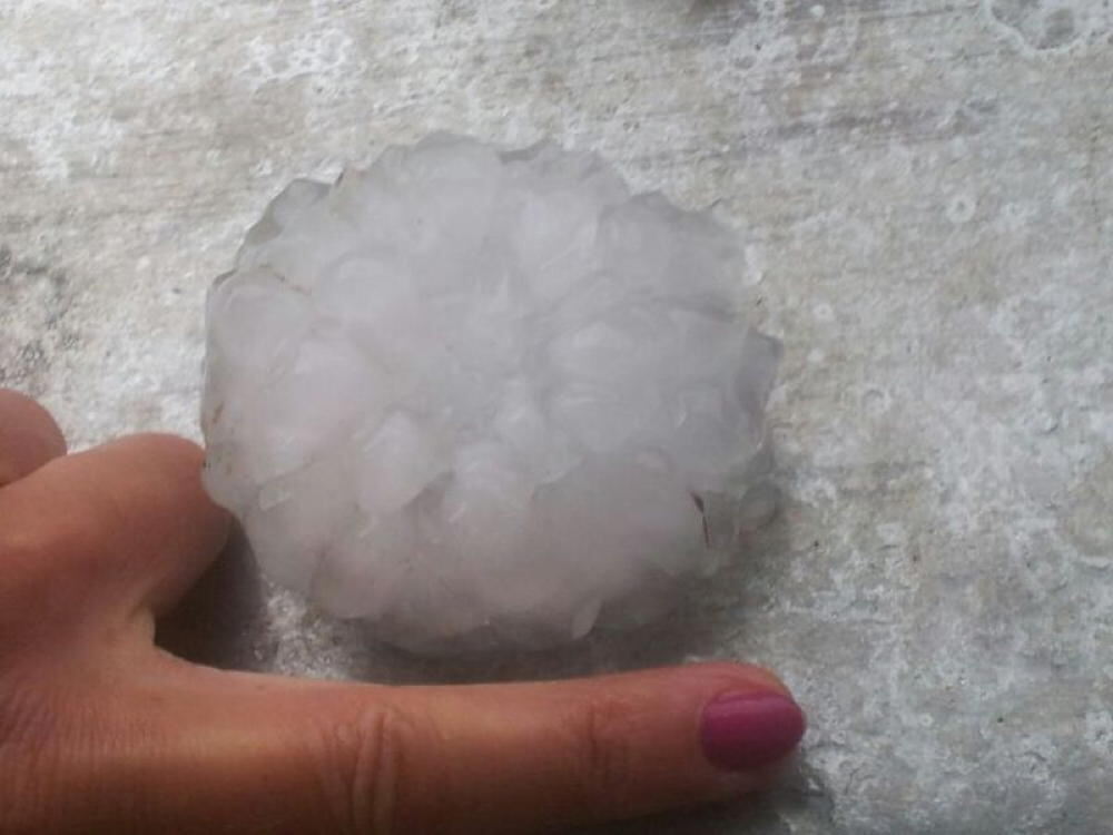 Unwetter auf der Alb 6. August 2013