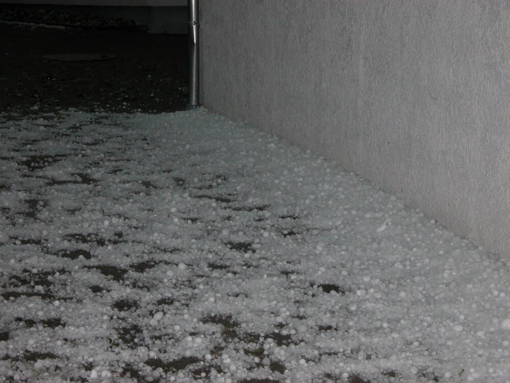 Unwetter auf der Alb 6. August 2013