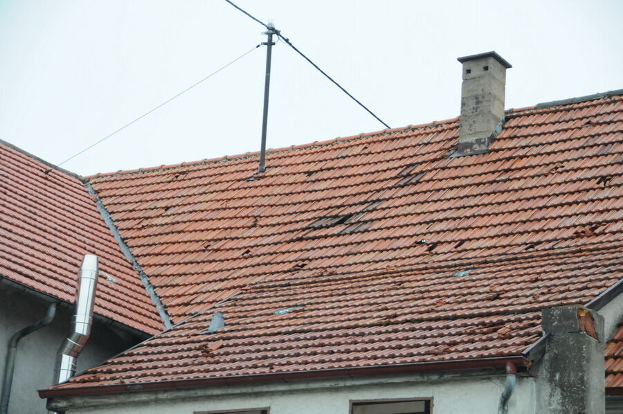 Unwetter auf der Alb 6. August 2013