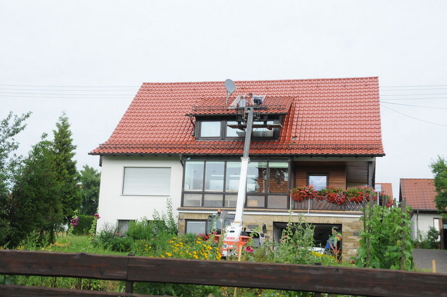 Unwetter auf der Alb 6. August 2013