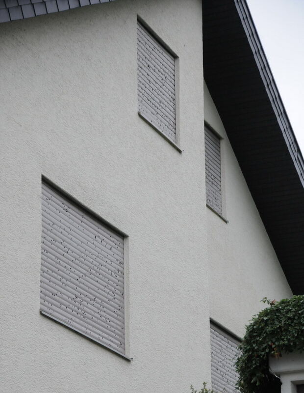 Unwetter auf der Alb 6. August 2013