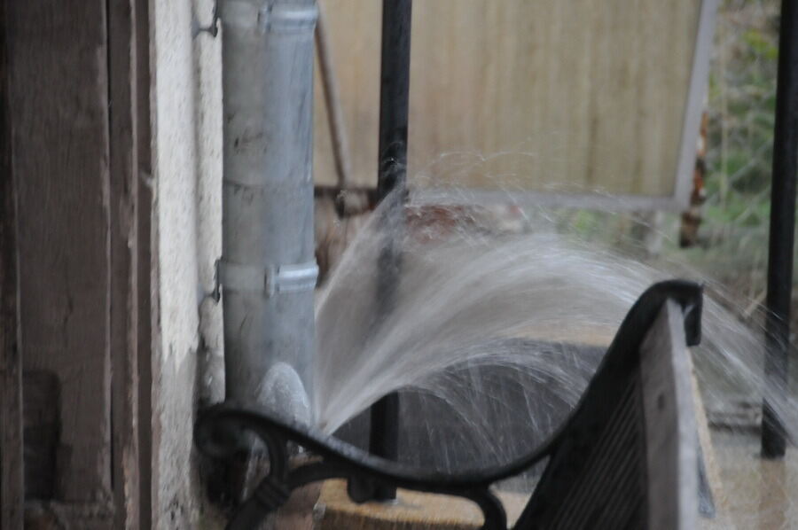Unwetter auf der Alb 6. August 2013
