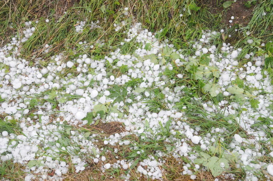 Unwetter auf der Alb 6. August 2013