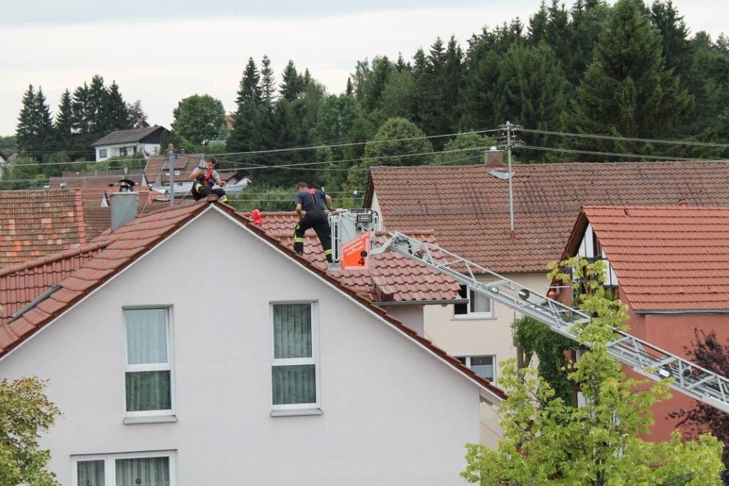 Unwetter auf der Alb