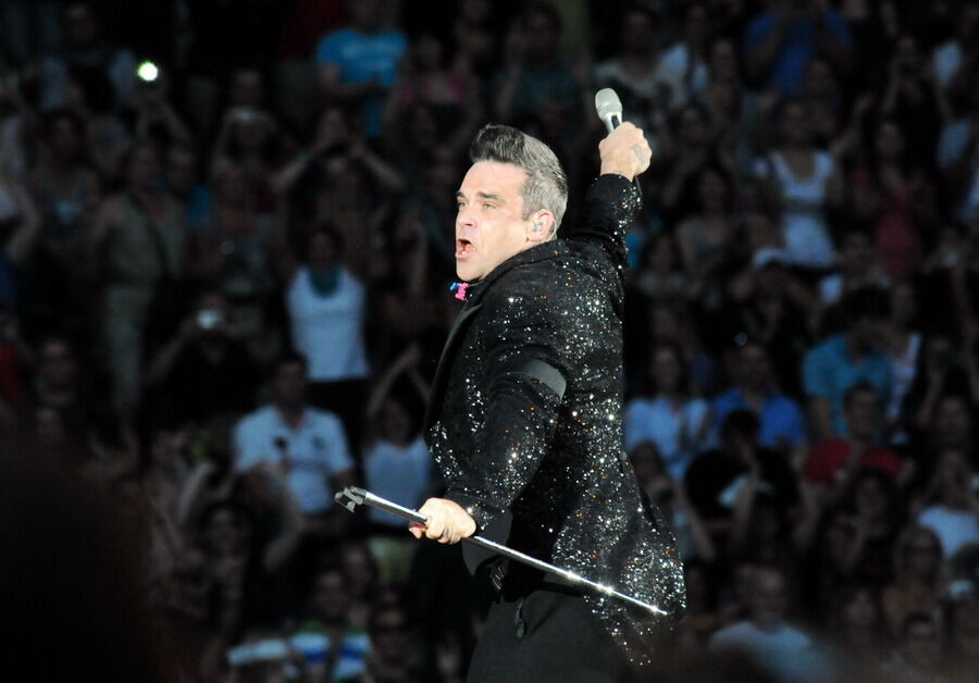 Robbie-Williams-Konzert in Stuttgart 2013