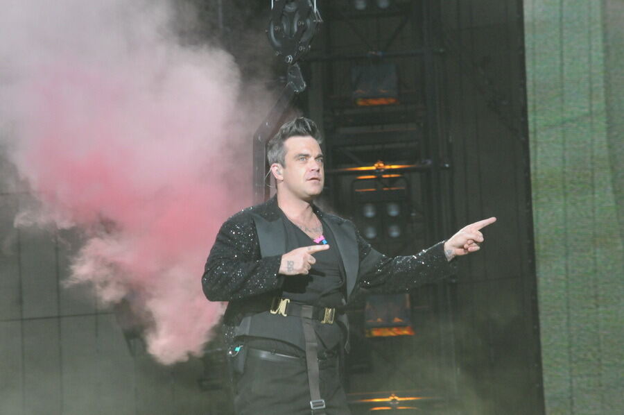 Robbie-Williams-Konzert in Stuttgart 2013