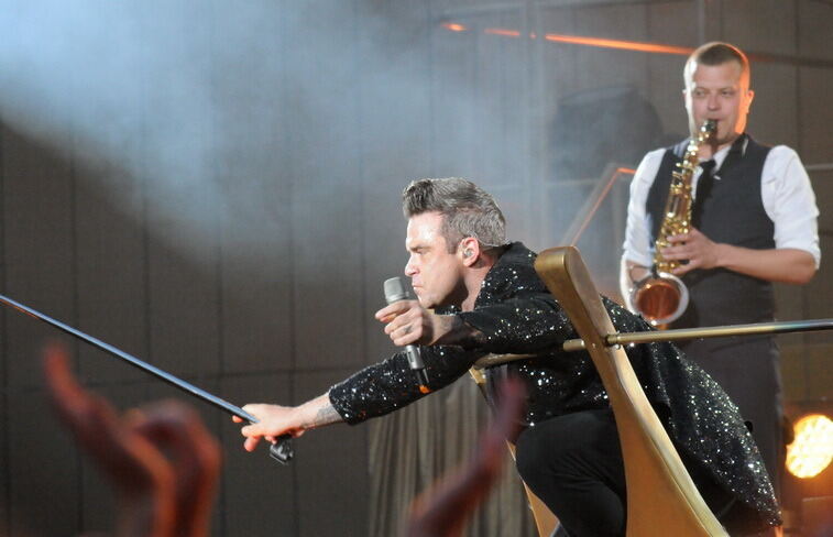 Robbie-Williams-Konzert in Stuttgart 2013