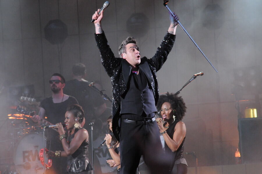 Robbie-Williams-Konzert in Stuttgart 2013