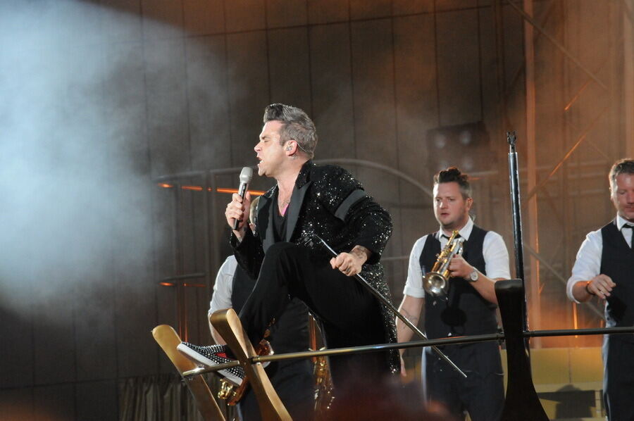Robbie-Williams-Konzert in Stuttgart 2013