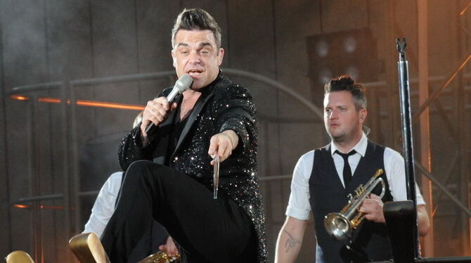 Robbie-Williams-Konzert in Stuttgart 2013
