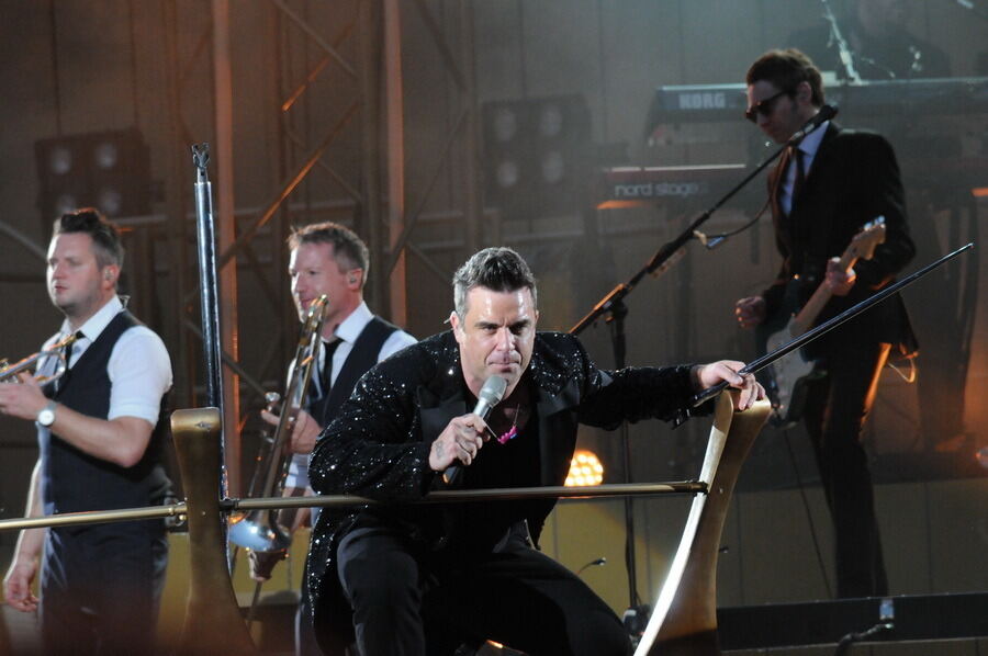 Robbie-Williams-Konzert in Stuttgart 2013