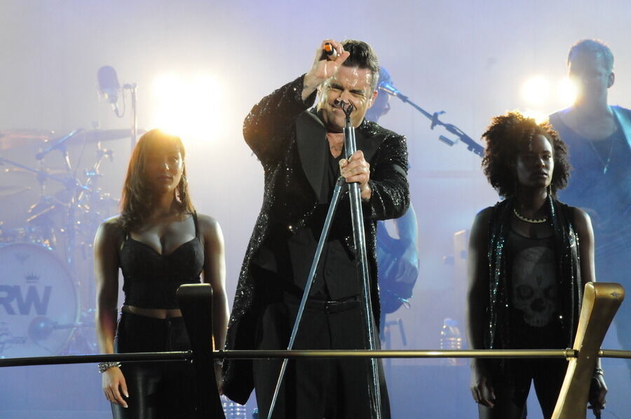 Robbie-Williams-Konzert in Stuttgart 2013