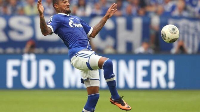 Kevin-Prince Boateng glänzte bei seinem Debüt für den FC Schalke 04. Foto: Friso Gentsch