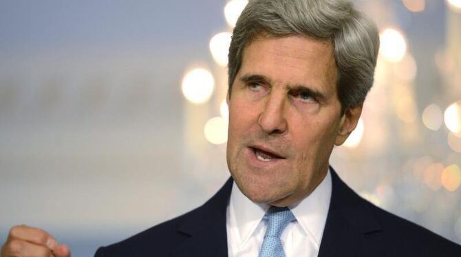 US-Außenminister John Kerry ist sicher, dass das syrische Regime das Nervengas Sarin eingesetzt hat. Foto: Shawn Thew