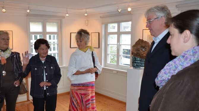 Gemeinsam mit SPD-Bundestagskandidatin Rebecca Hummel (von rechts) besuchte Oliver Scheytt aus dem Kompetenzteam Peer Steinbrück