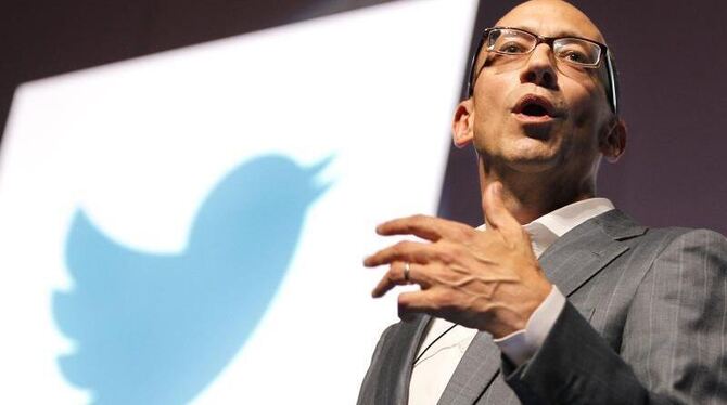 Das von Dick Costolo geführte Unternehmen Twitter hat gut 200 Millionen aktive Nutzer. Foto: Sebastien Nogier