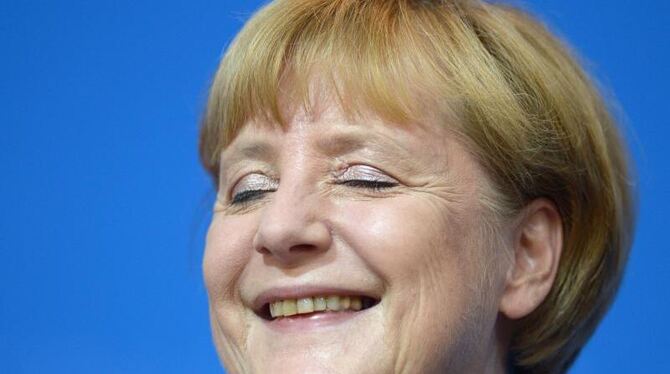 Auf dem Höhepunkt der Macht: Bundeskanzlerin Angela Merkel. Foto: Rainer Jensen