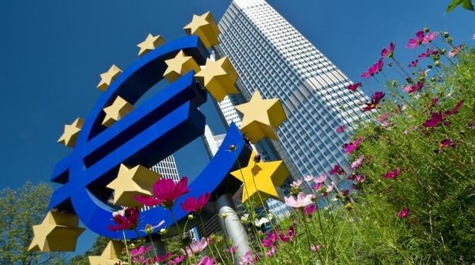 Die Erholung im Euroraum nimmt Schwung auf. Foto: Boris Roessler
