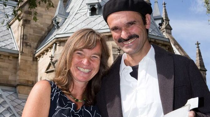 Ursula Heller und Wolfgang Huber. FOTO: SCHREIER