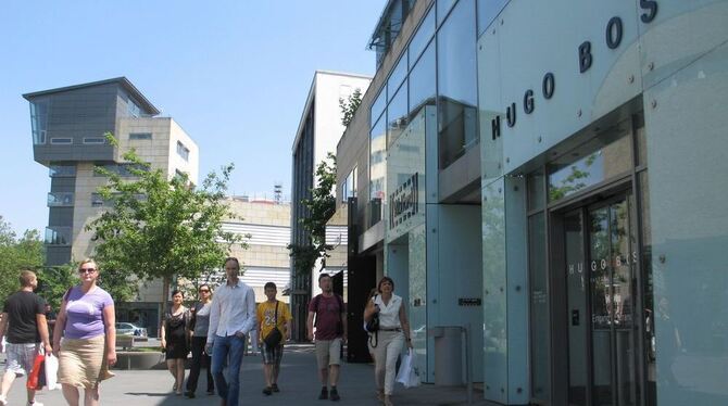 Die Metzinger Outlet-City. GEA-FOTO: FINK