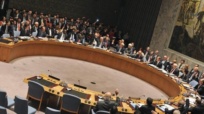 Durchbruch: Der UN-Sicherheitsrat hat sich auf eine Syrien-Resolution geeinigt. Foto: Peter Foley