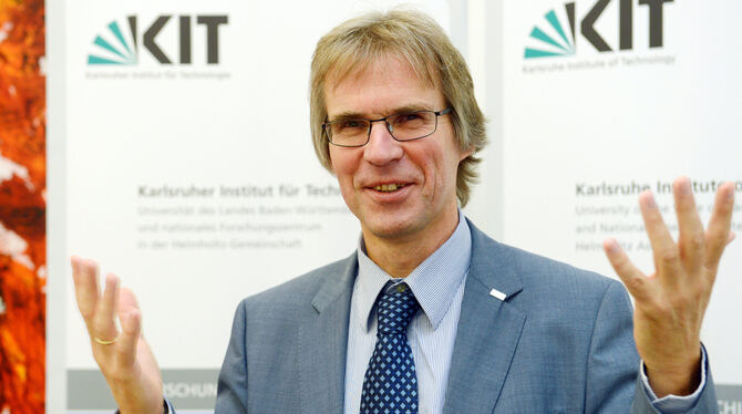 Holger Hanselka, der neue Präsident des KIT. FOTO: DPA
