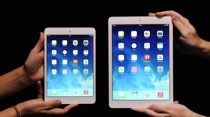 Dünner und leichter: das iPad Air. Foto: Facundo Arrizabalaga