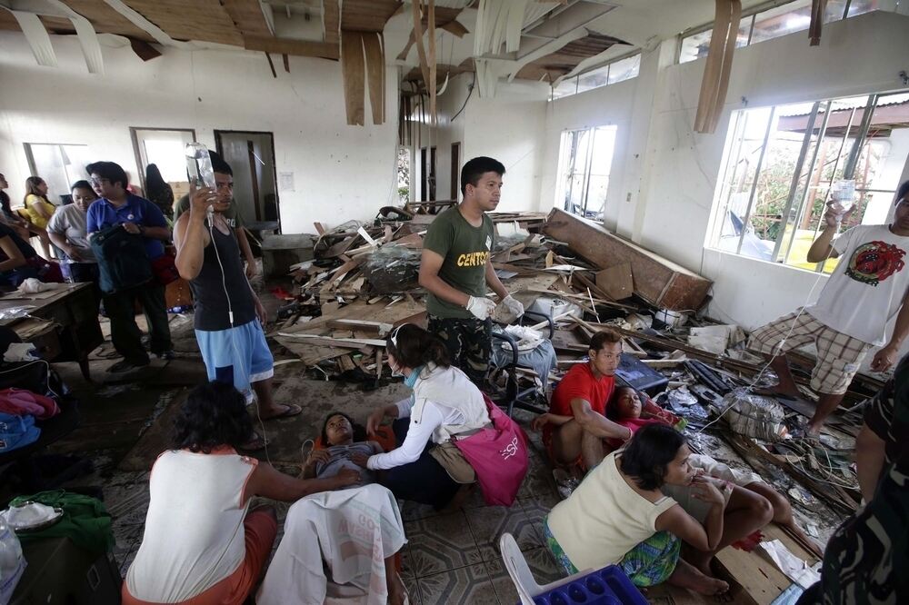 Taifun Haiyan verwüstet die Philippinen
