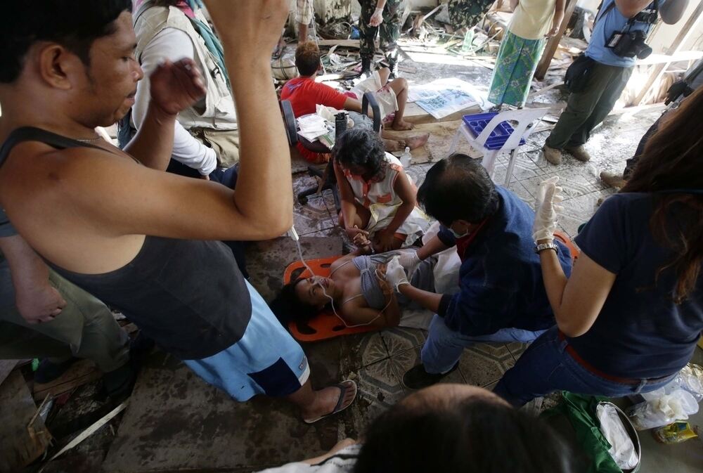 Taifun Haiyan verwüstet die Philippinen