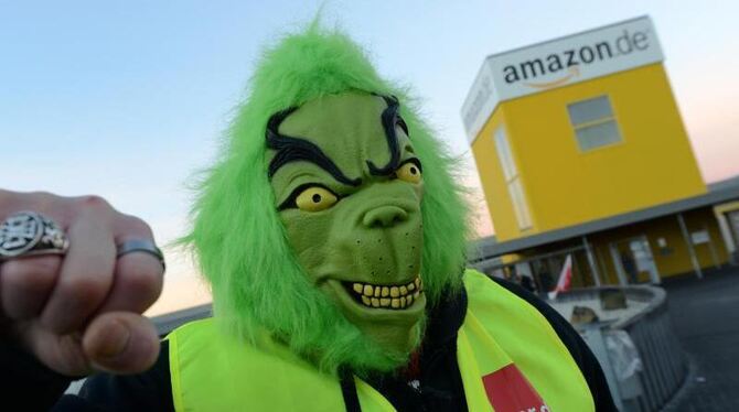 Bei Amazon ist es seit dem Sommer deutschlandweit immer wieder zu Streiks gekommen. Foto: Uwe Zucchi Bei Amazon ist es seit dem Sommer deutschlandweit immer wieder zu Streiks gekommen. Foto: Uwe Zucchi