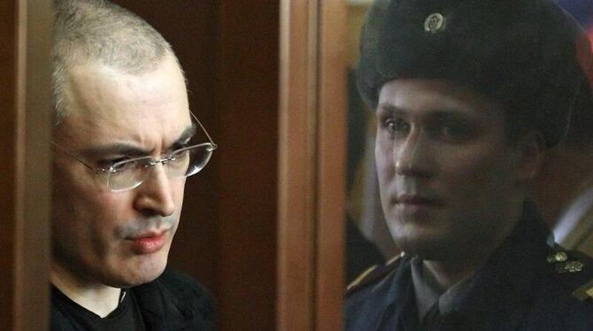 Der ehemalige Vorstandschef der russischen Ölfirma Yukos, Michail Chodorkowski. Foto: Sergei Ilnitsky