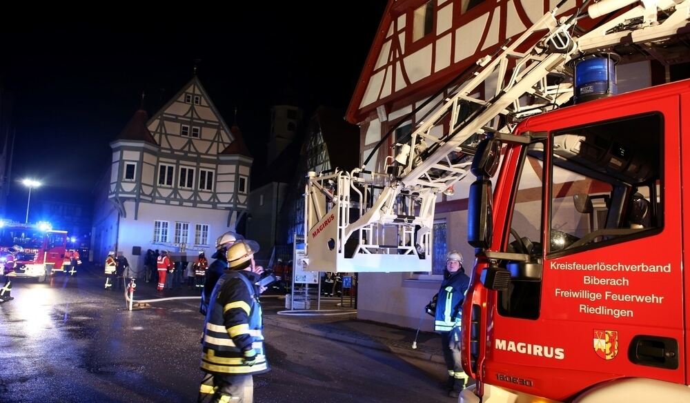 Brand in Hayingen 24.12.2013