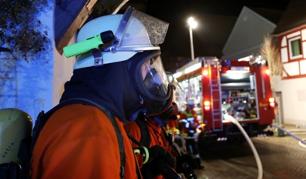 Brand in Hayingen 24.12.2013