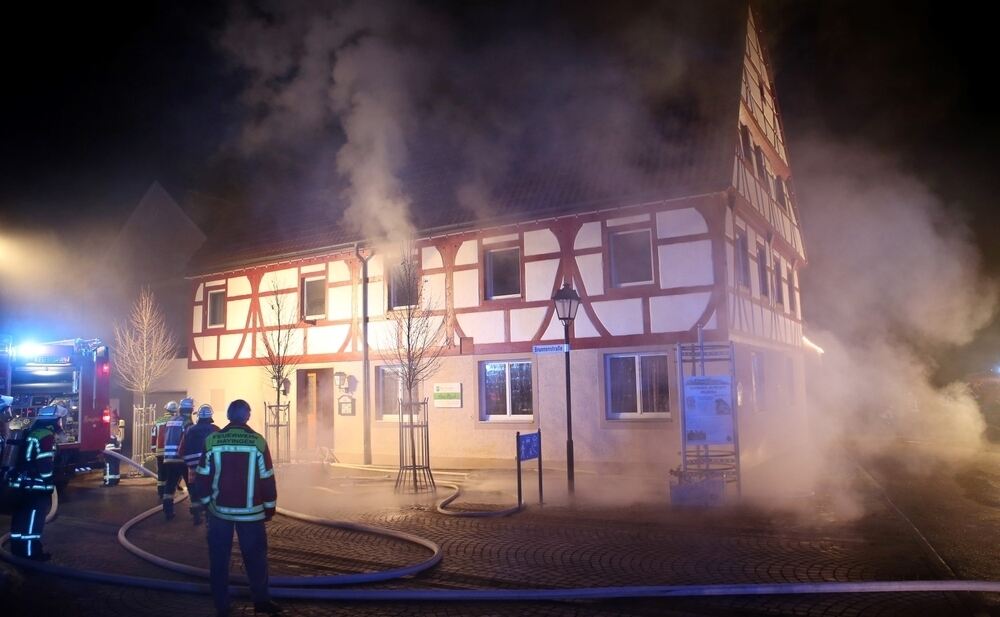 Brand in Hayingen 24.12.2013