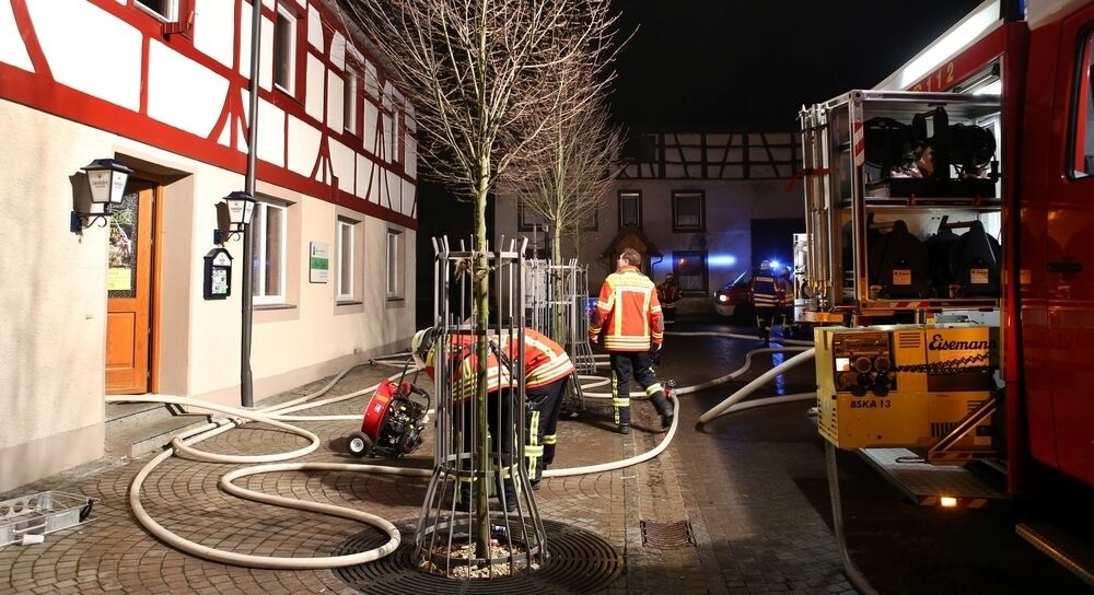 Brand in Hayingen 24.12.2013