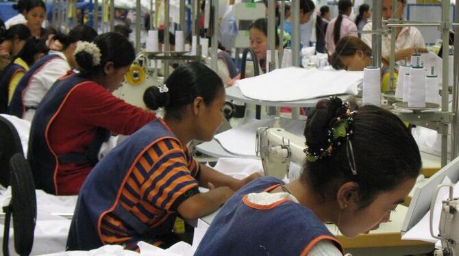 Der Textilsektor ist die größte Exportindustrie Kambodschas mit Einkünften von mehr als fünf Milliarden Dollar in diesem Jahr