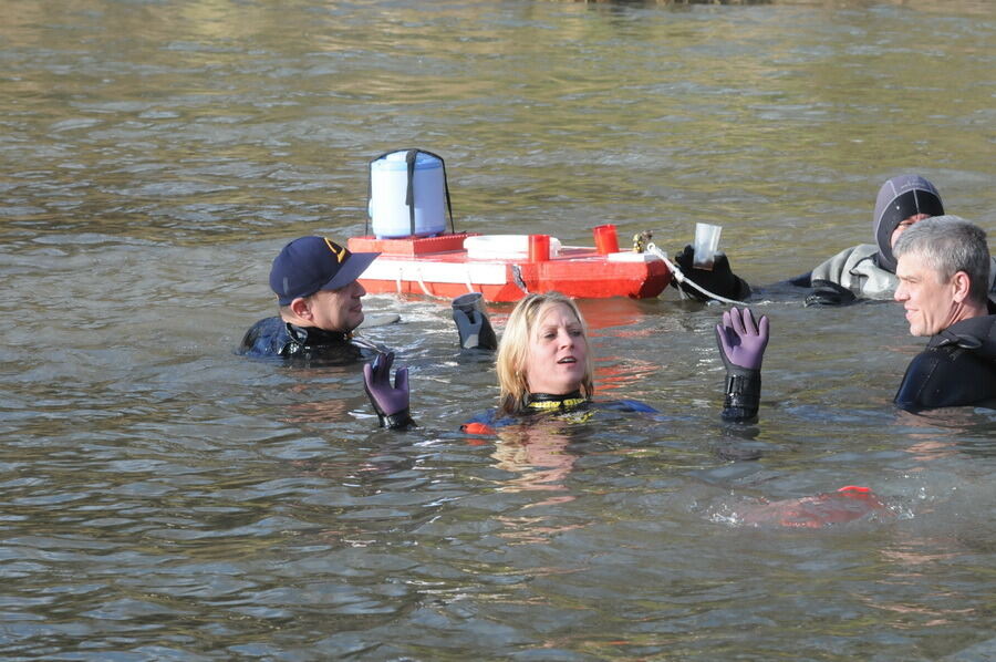 Neckarabschwimmen in Tübingen