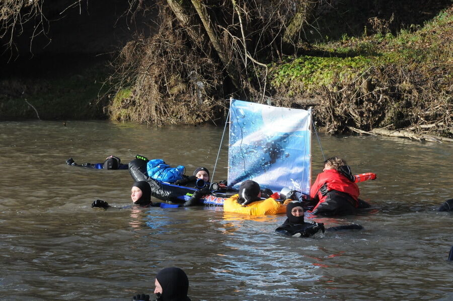 Neckarabschwimmen in Tübingen