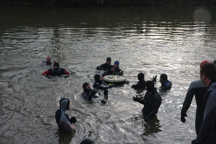 Neckarabschwimmen in Tübingen